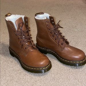 Dr. Martens Serena ankle boots brown size 6 US